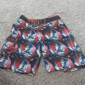 Grateful Dead Mens Swim Shorts